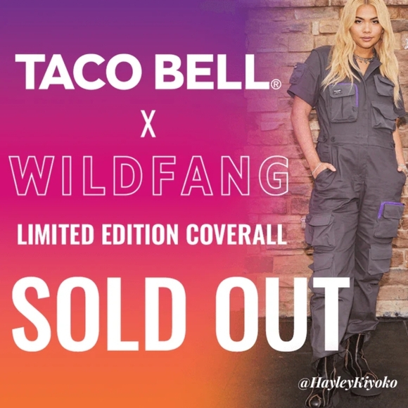Wildfang x Taco Bell Collab Limited Edition Small - Picture 4 of 5
